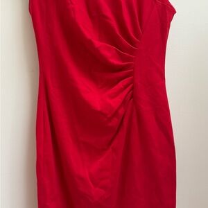 Elegant Red Women's Dress